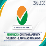 JEE Main 2026 B Arch and B Planning Question Paper with Answer Key and Solution PDF